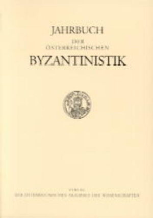 Jahrbuch der österreichischen Byzantinistik 50 | Wolfgang Hörandner, Herbst Hunger